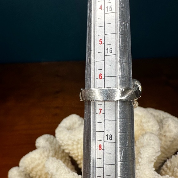 EUC Vintage Tiffany & Co. Sterling Silver Paloma Picasso Double Loving Ring - Picture 7 of 7